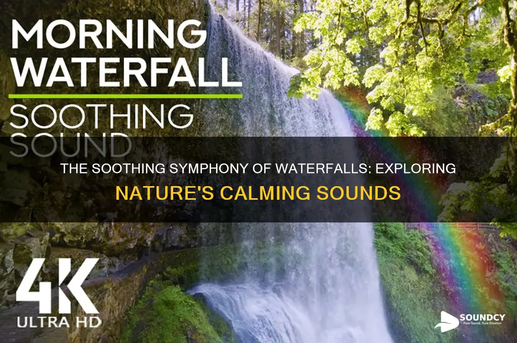 how does a waterfall sound