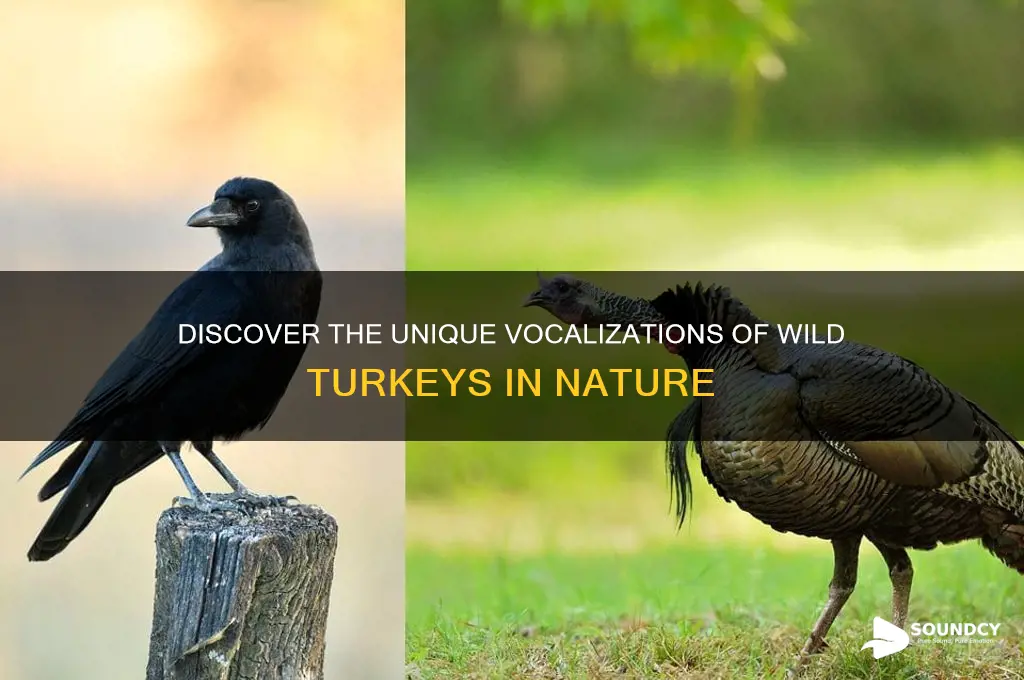 how does a wild turkey sound