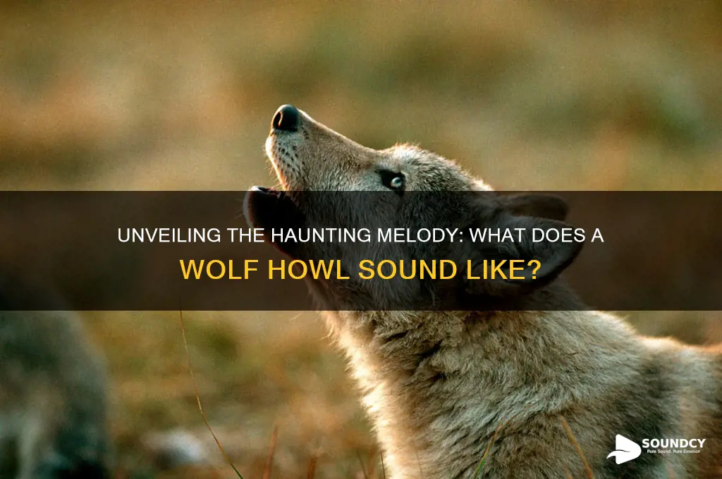 how does a wolf howl sound