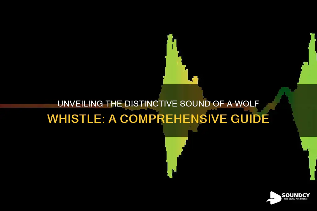 how does a wolf whistle sound