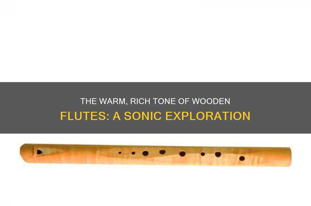 how does a wooden flute sound