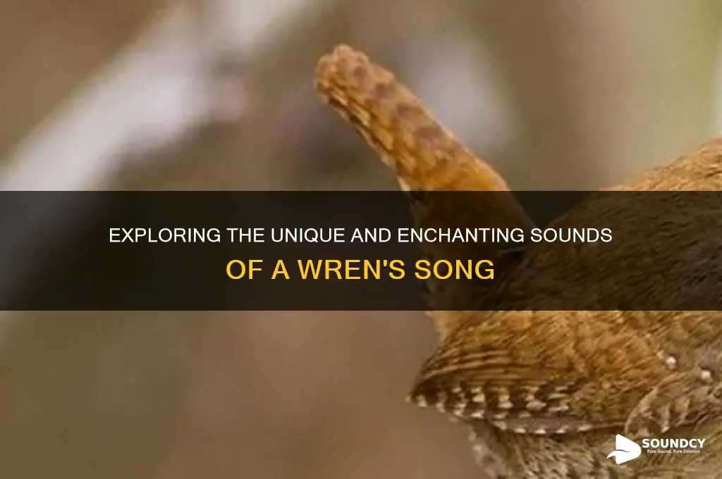 how does a wren sound