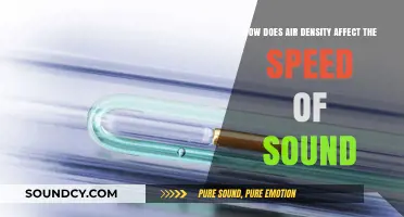Air Density's Impact: How It Influences Sound Speed and Propagation