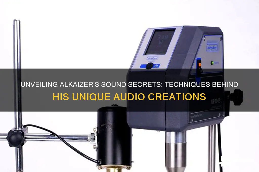 how does alkaizer make sounds