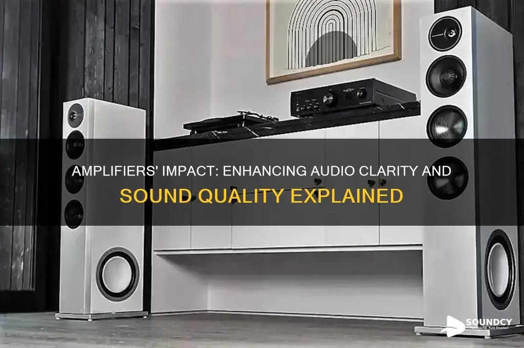 how does amplifier affect sound quality