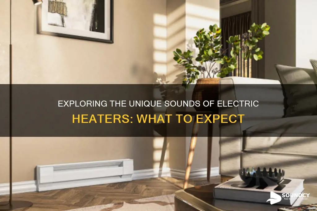 how does an electric heater sound
