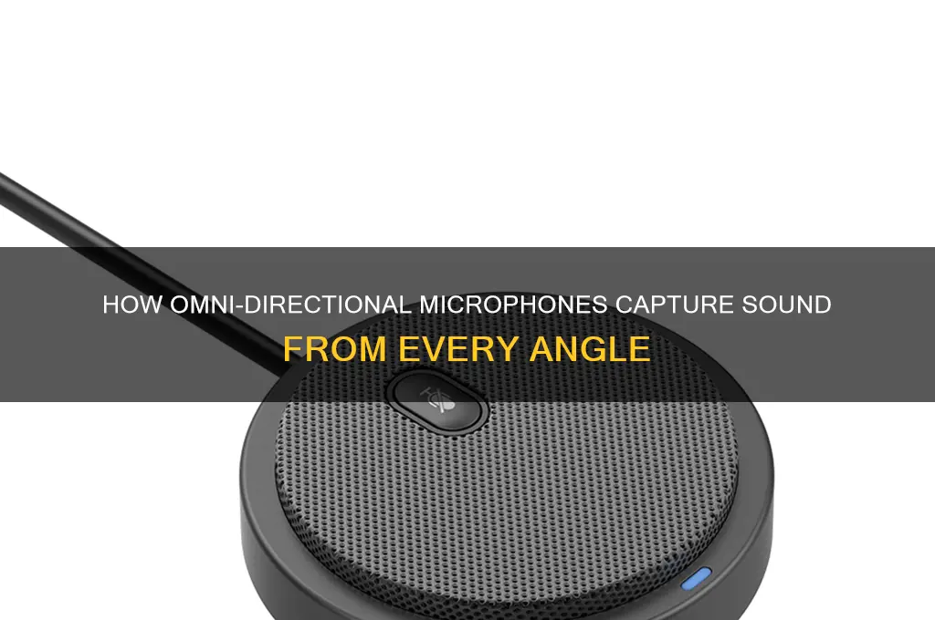 how does an omni directional microphone pick up sound