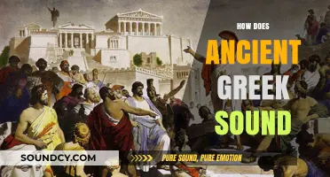 Unveiling the Melodic Mystery: How Ancient Greek Truly Sounded