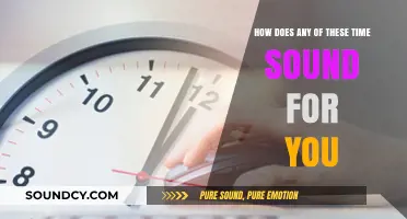 Finding the Perfect Time: How Does Any of These Sound for You?