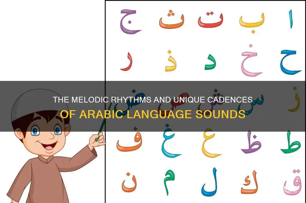 how does arabic language sound