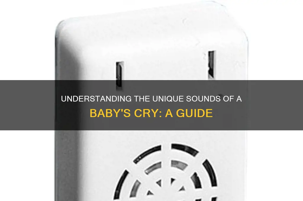 how does baby cry sound
