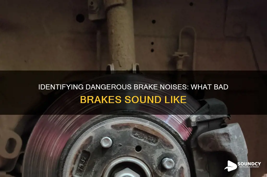 how does bad brakes sound