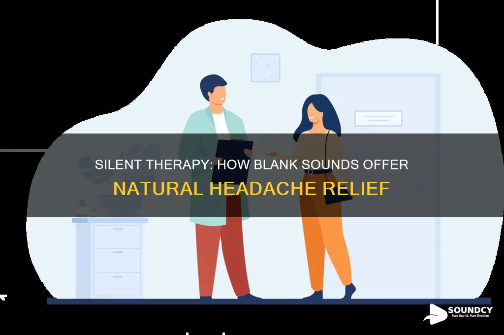 how does blank sounds relief headaches