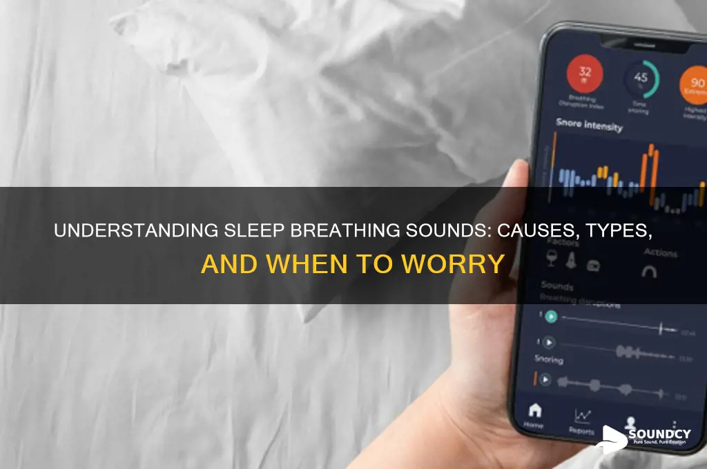 how does breathing sound during sleep