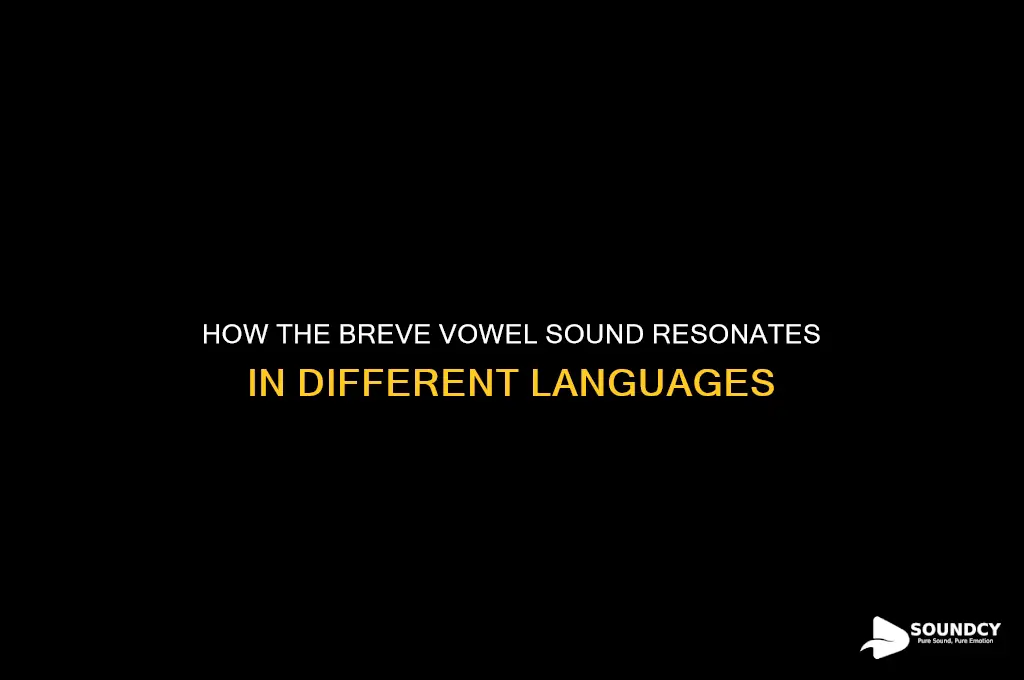 how does breve sound lik