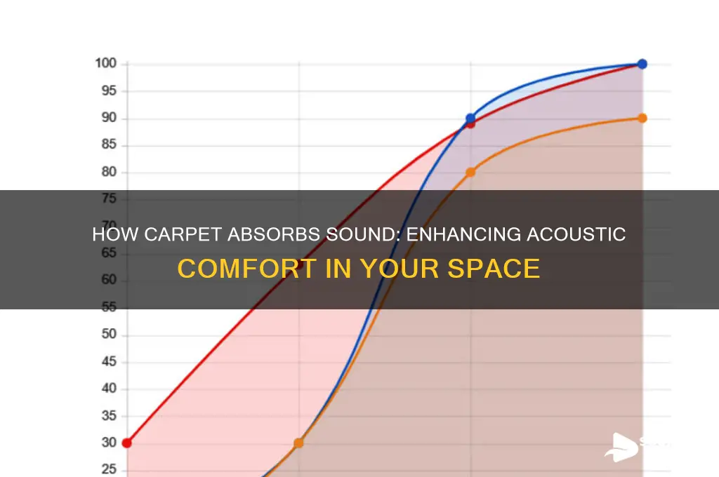 how does carpet absorb sound