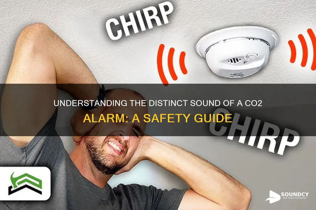 how does co2 alarm sound