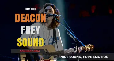 Deacon Frey's Voice: A Striking Resemblance to His Father's Legacy