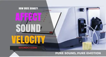 Density's Impact on Sound Velocity: Exploring the Science Behind Waves