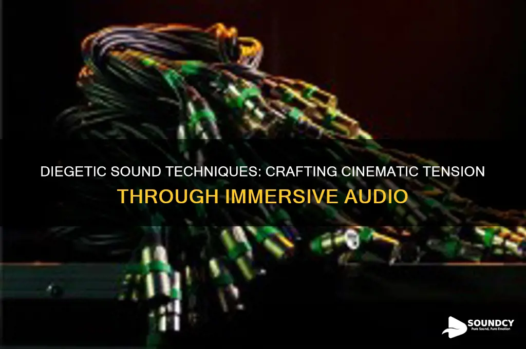 how does diegetic sound create tension