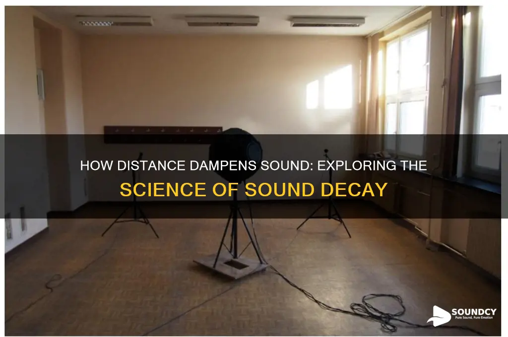 how does distance affect sound