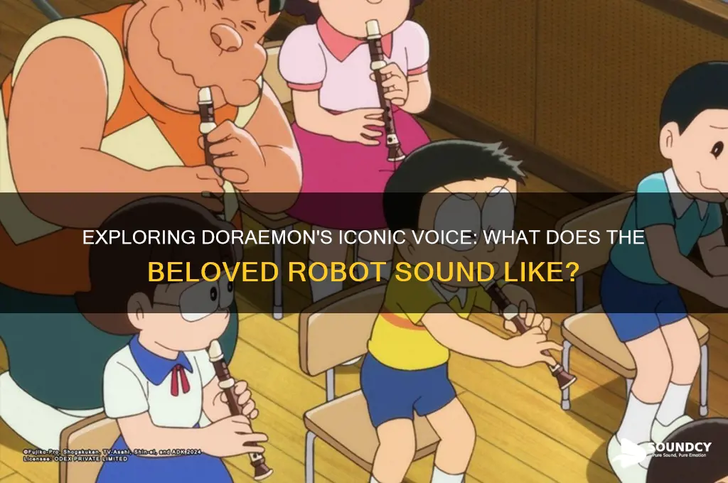 how does doraemon sound like