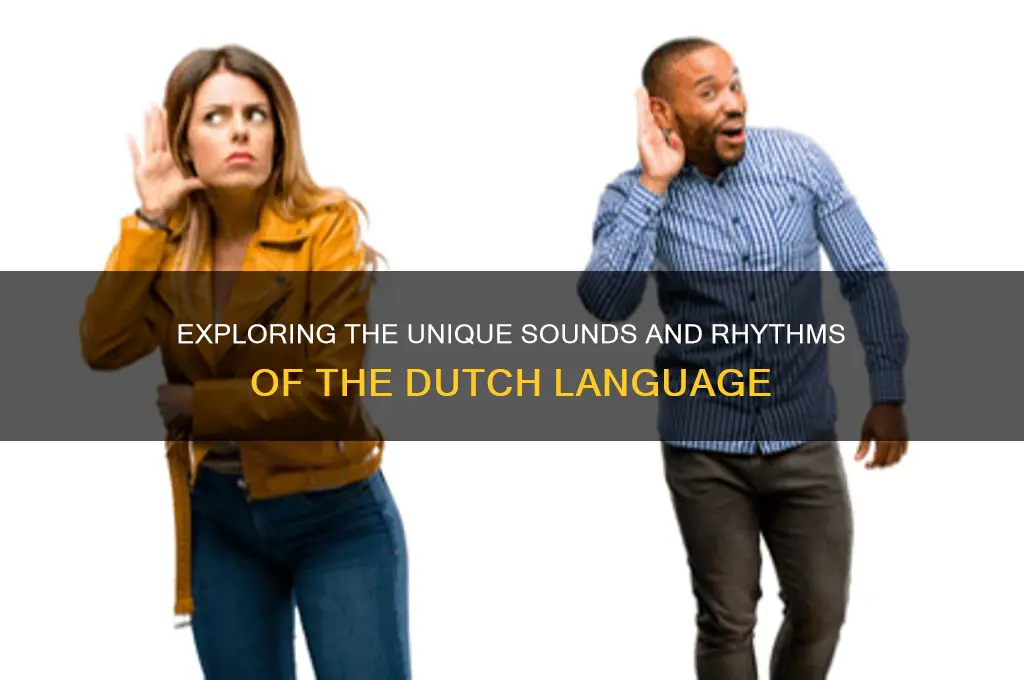 how does dutch the language sound