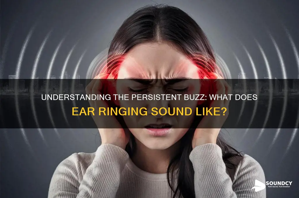 how does ear ringing sound