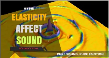 Elasticity's Role in Shaping Sound Waves and Frequency