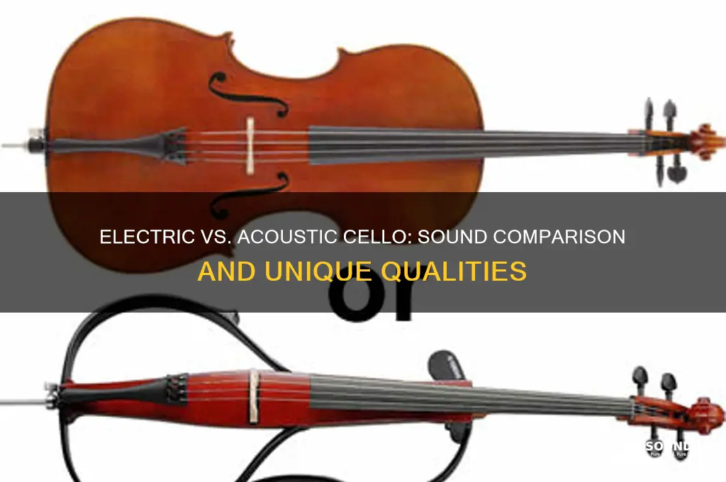 how does electric cello sound compare to real cello