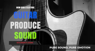 Unveiling the Magic: How Electric Guitars Create Their Iconic Sound