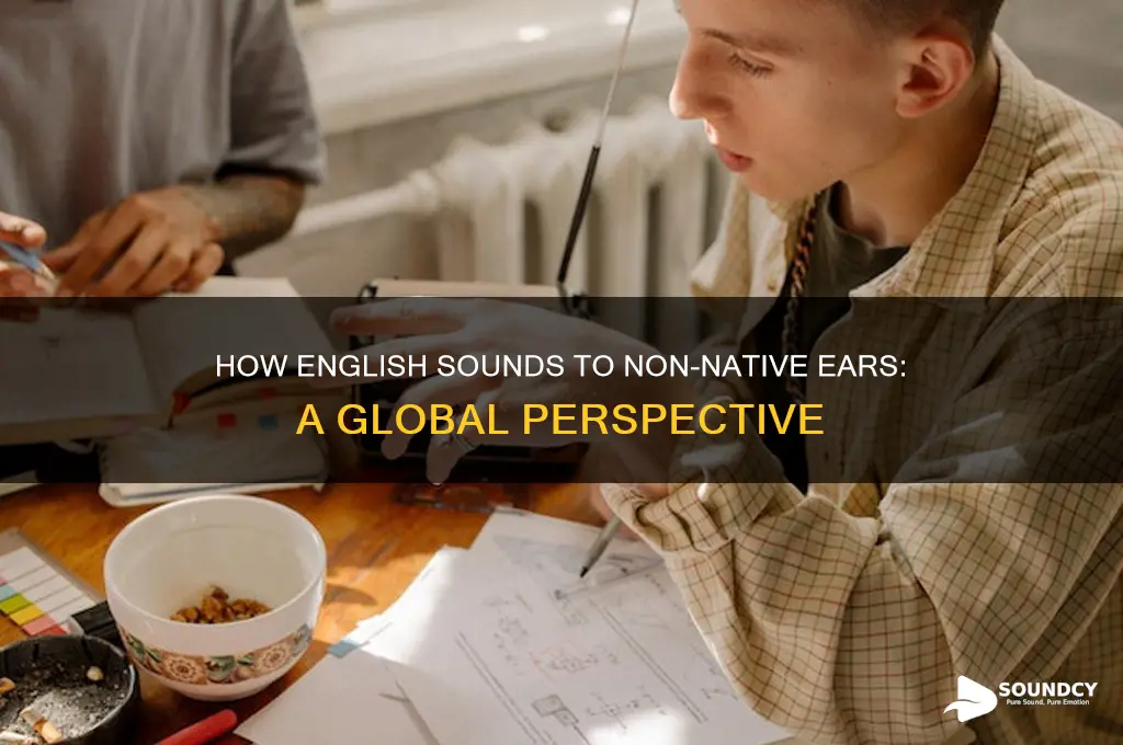 how does english sound to others