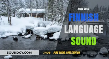 Exploring the Unique Melody and Rhythm of the Finnish Language