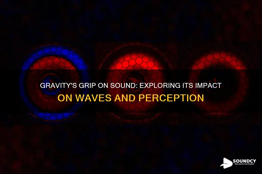 how does gravity affect sound