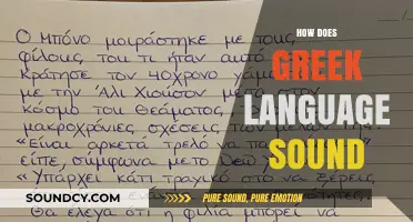 Exploring the Unique Melody and Rhythm of the Greek Language