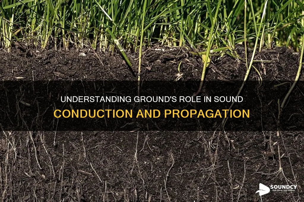 how does ground conduct sound