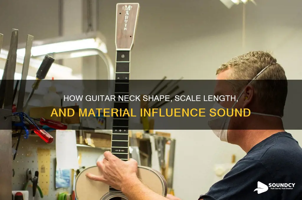 how does guitar neck affect sound