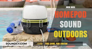 HomePod's Outdoor Audio Performance: Quality, Clarity, and Limitations Explored