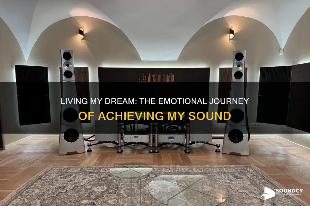 how does it feel to live my dream sound
