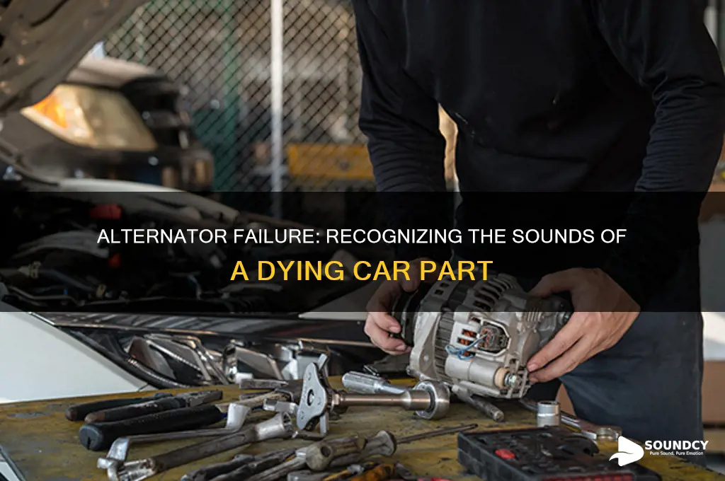 how does it sound when your alternator goes out