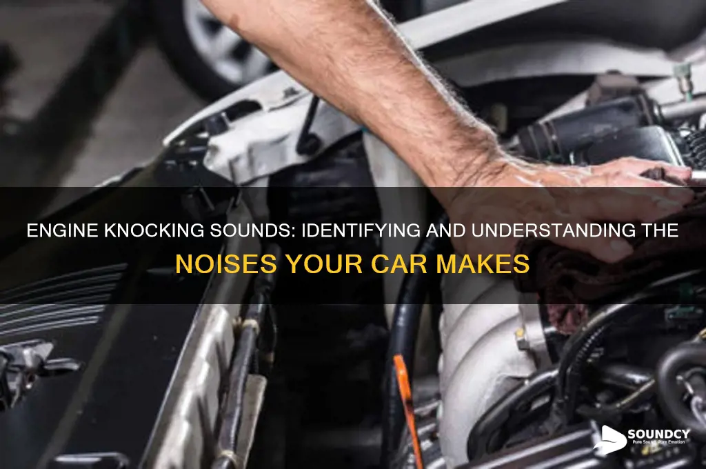 how does it sound when your engine is knocking