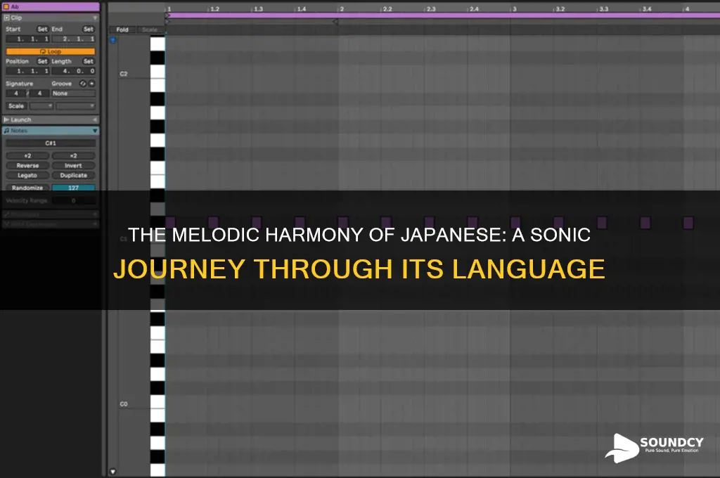 how does japanese sound when described