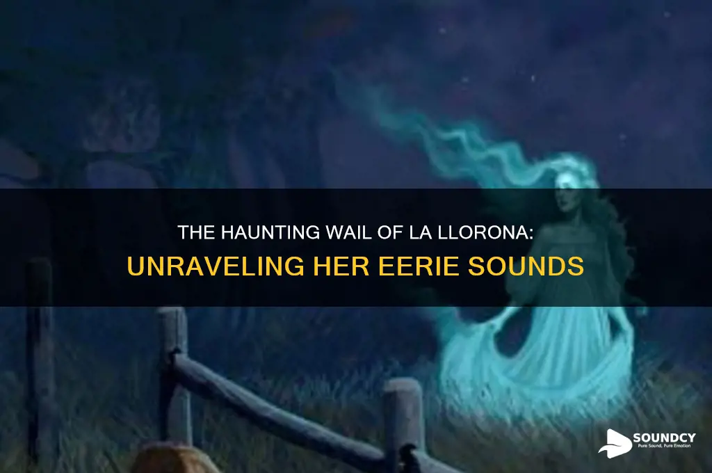 how does la llorona sound