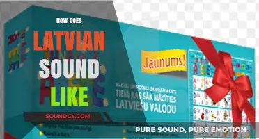 Exploring the Unique Melody and Rhythm of Latvian Language Sounds