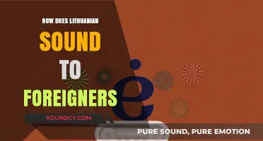 How Lithuanian Sounds to Foreign Ears: Unique Rhythms and Melodies Explored