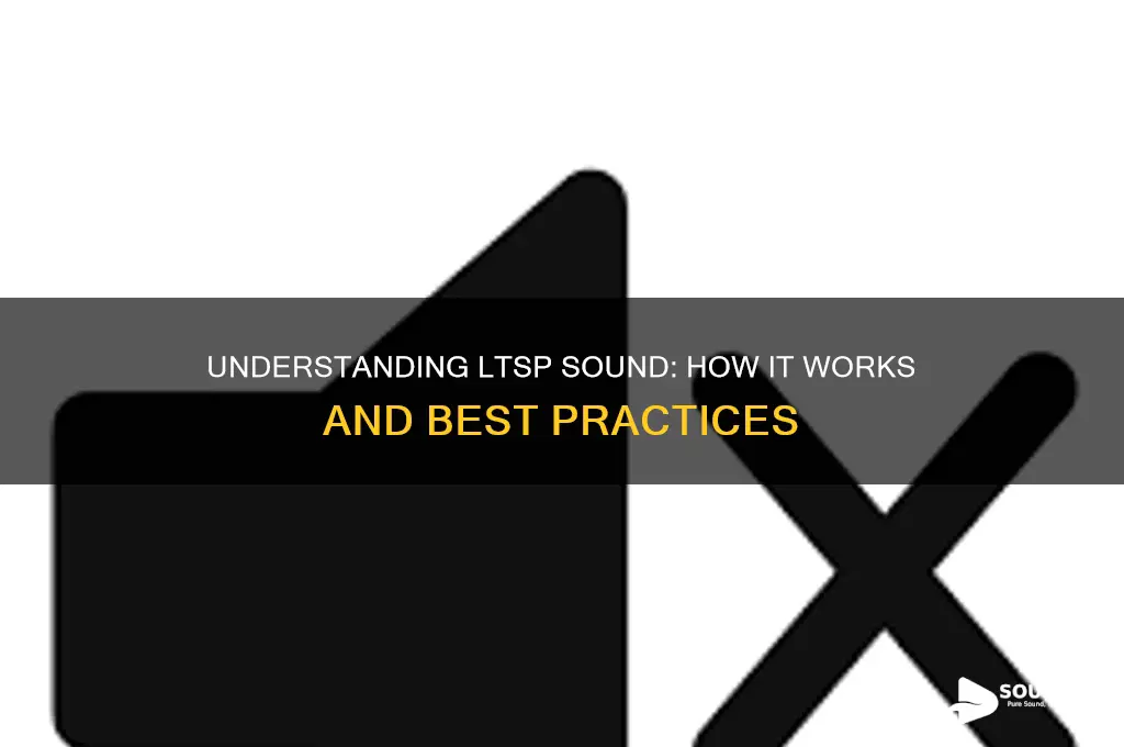how does ltsp do sound