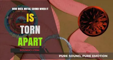 The Shocking Sonic Experience of Tearing Metal Apart: Unveiling Its Unique Sound