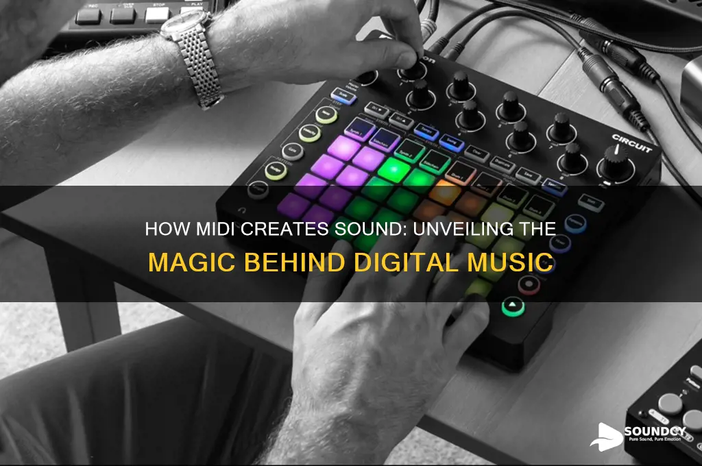 how does midi make sound