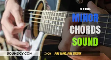 Understanding the Melancholic Tone of Minor Chords in Music