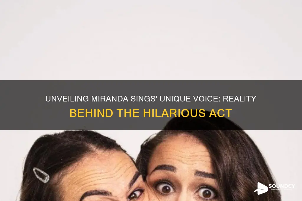 how does miranda sings really sound
